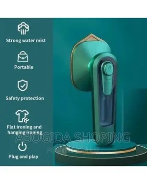 Mini Electric Steam Iron With 
 Spray