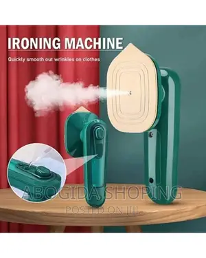 Mini Electric Steam Iron With 
 Spray