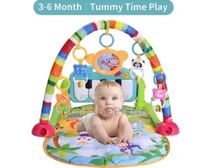Photo - Baby Piano Fitness Play Gym Mat Educational Activity(ትልቁ)