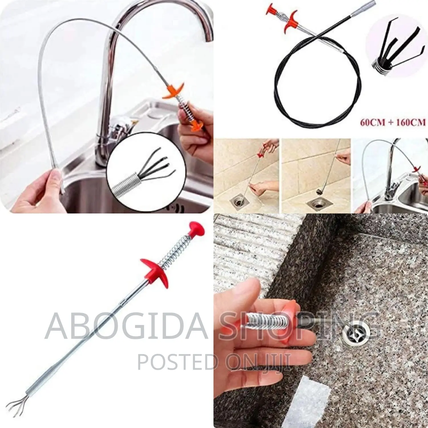 Long Handle Drainage Cleaning Wire