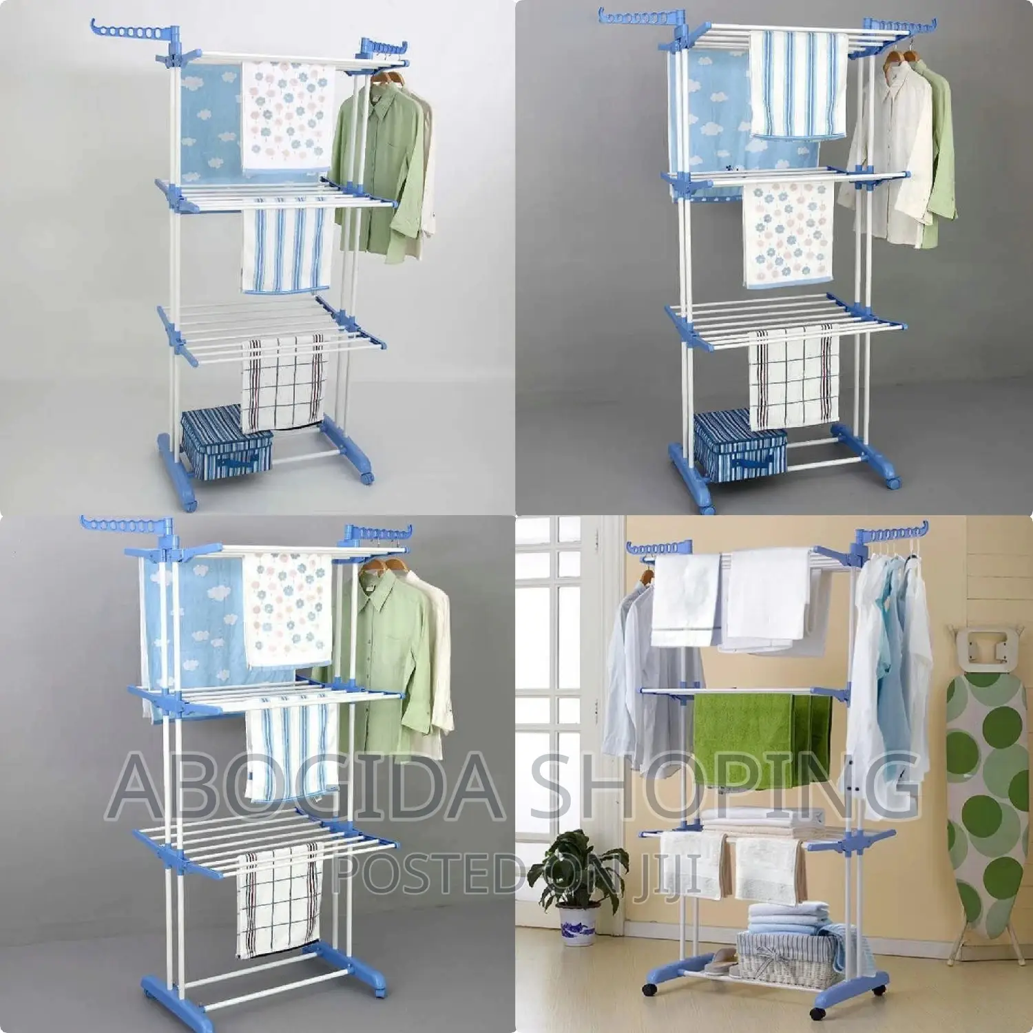 Three Layer Clothes Hanger Rack