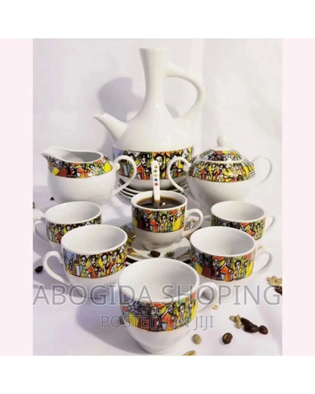 ስጦታ ለመስጠት የሚሆን ዕቃ 
Saba Traditional Coffee Set
ሳባ ወይም ጥበብ ስኒ