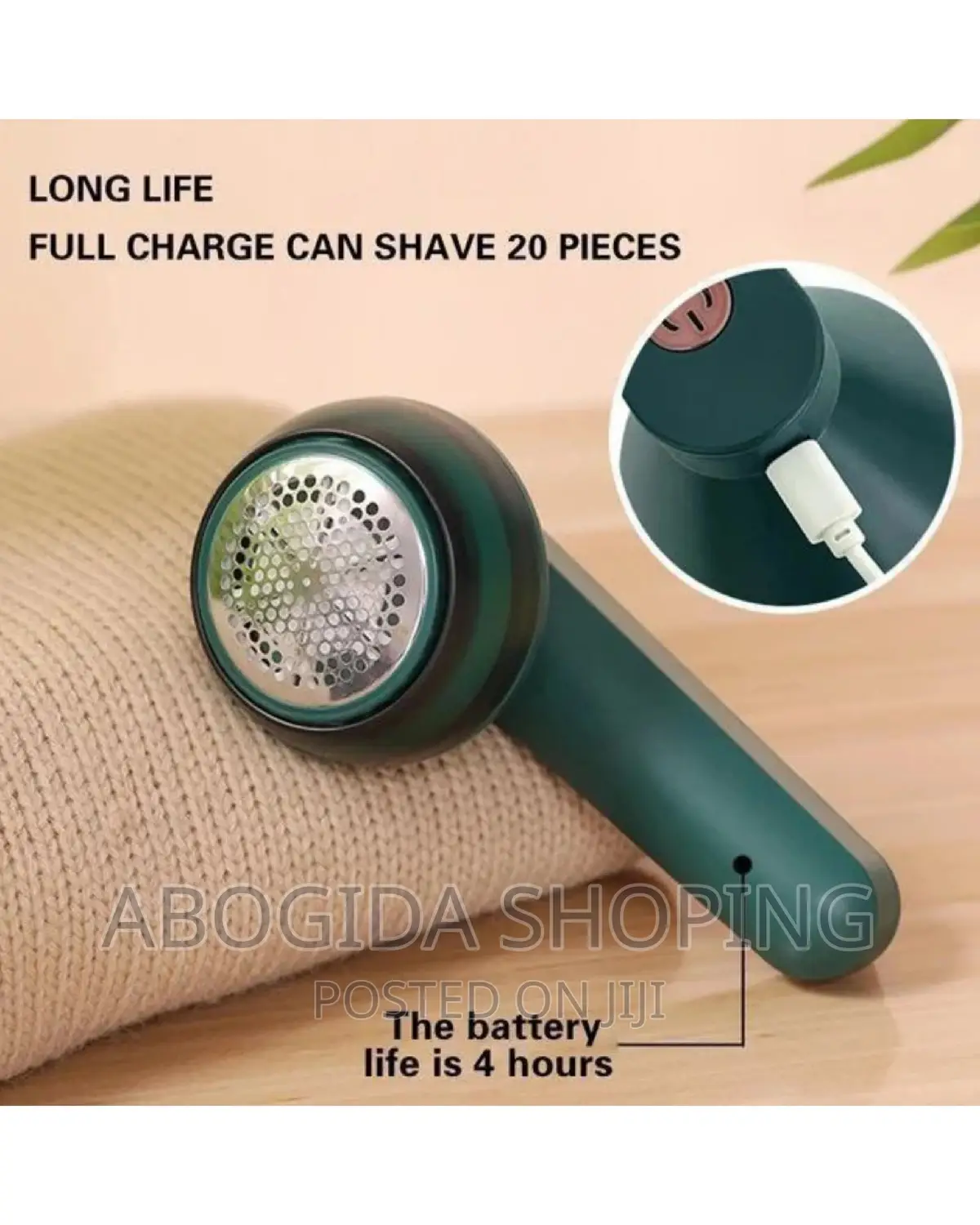 Rechargeable Clothes Lint Remover