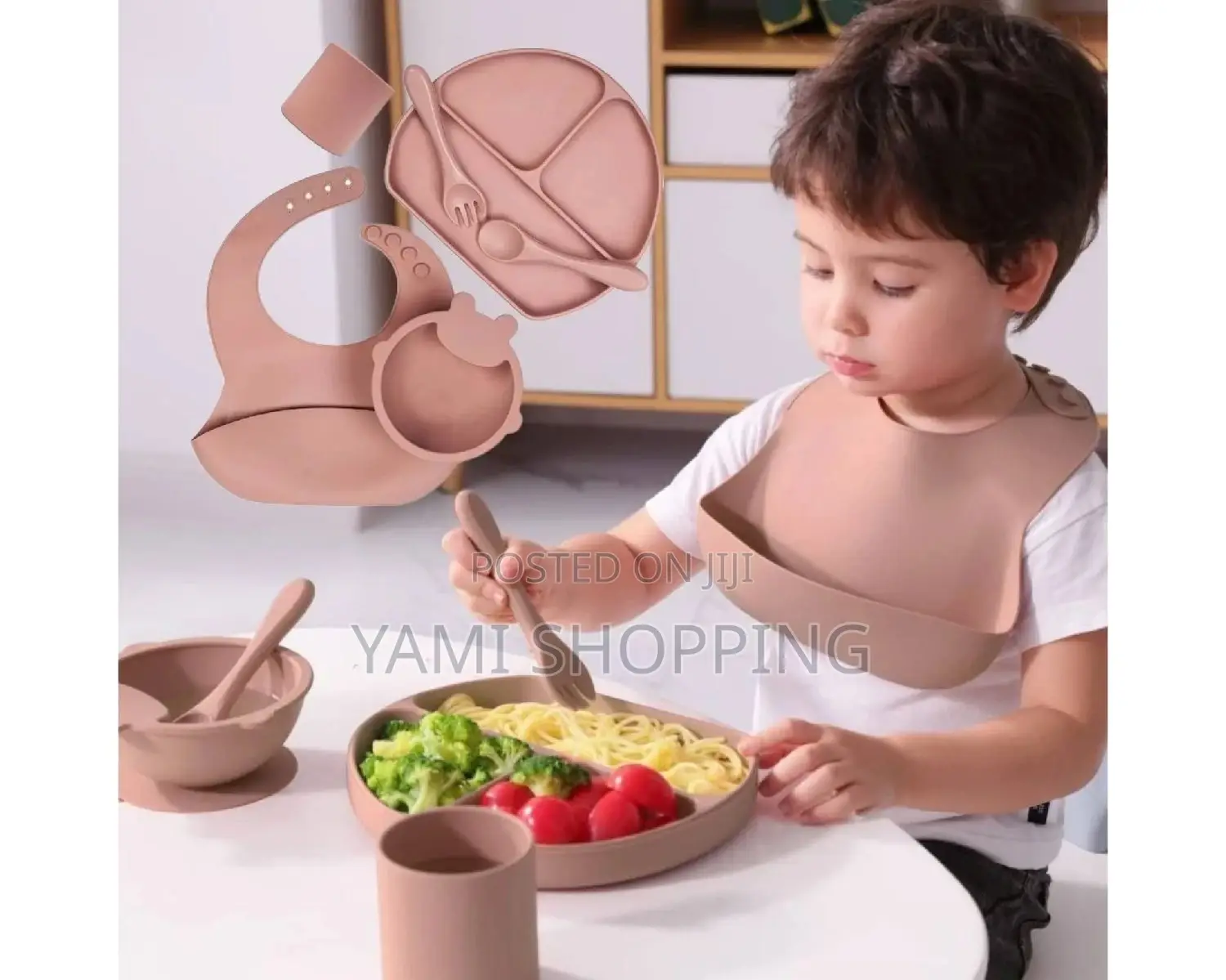 Silicone Baby Feeding Set of 6