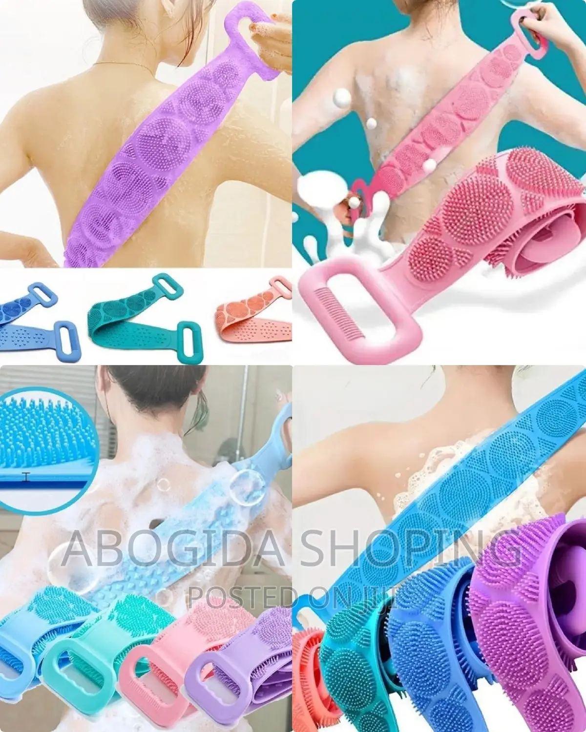 Silicone Gel Shower Bath Brush