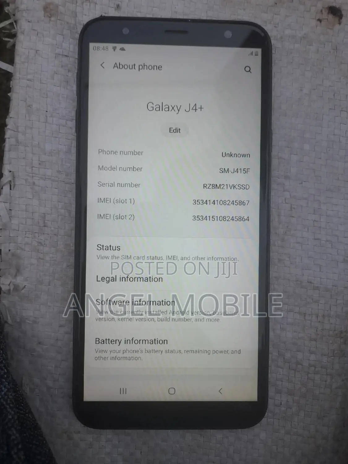 Samsung Galaxy J4 Plus 32 GB Black