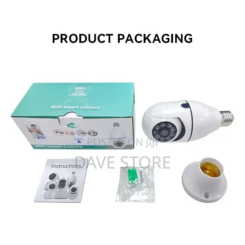 Light Bulb Security Camera,