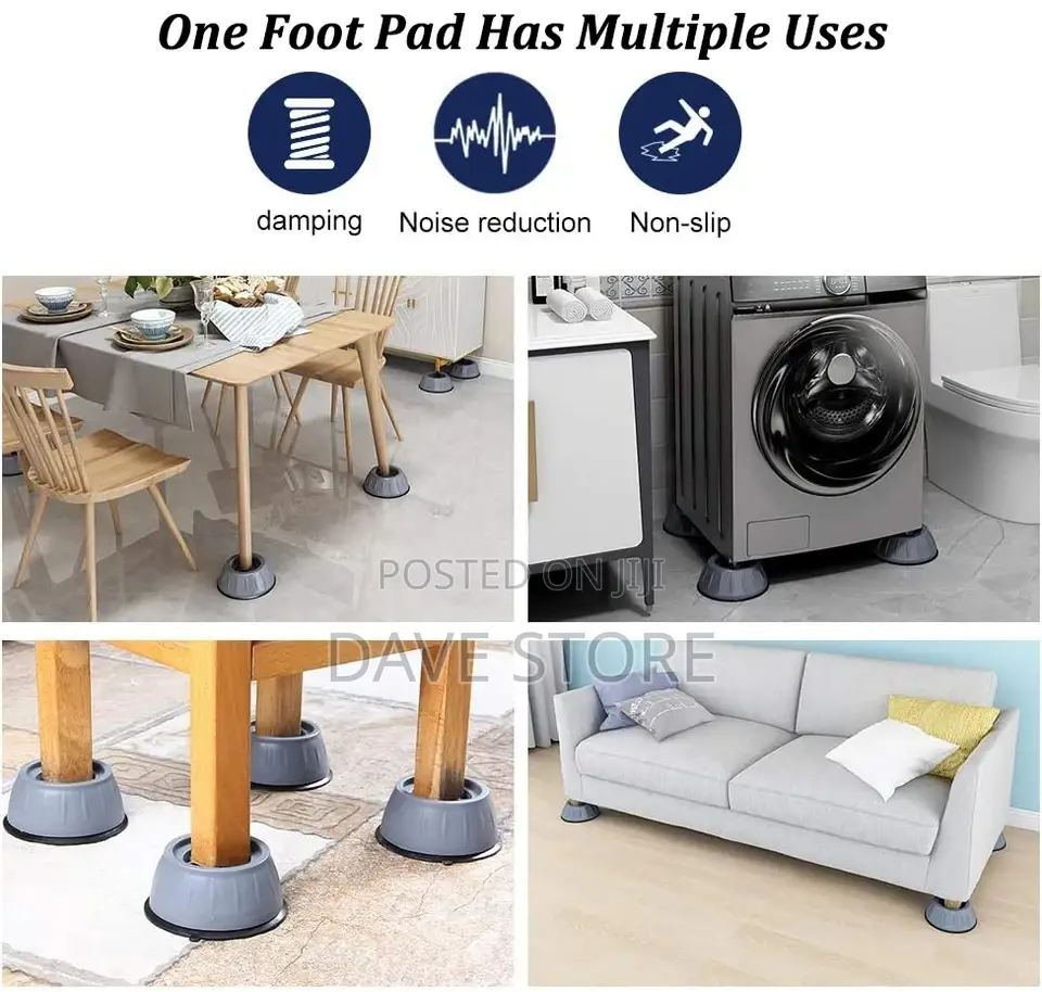 Washing Machine Anti-Vibration Feet Pads