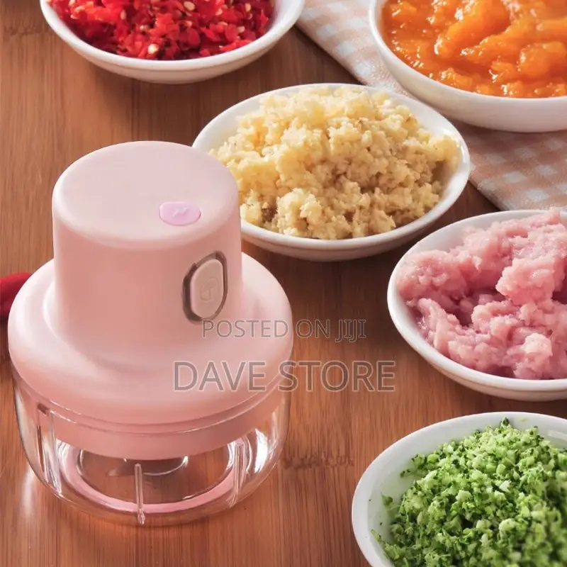 Rechargeable Mini Electric Garlic Machine