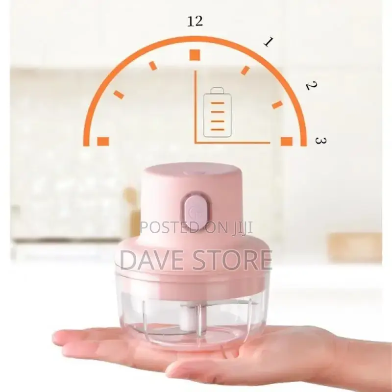 Rechargeable Mini Electric Garlic Machine