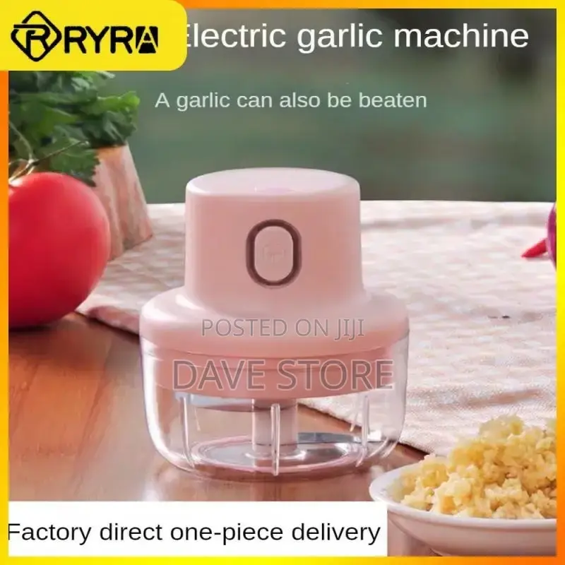 Rechargeable Mini Electric Garlic Machine