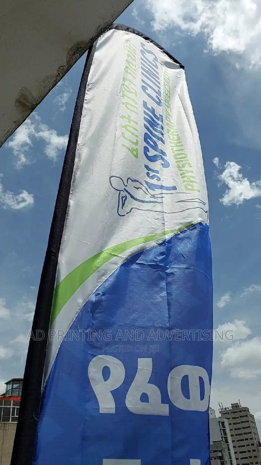 Teardrop Flags Printing