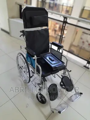 T9 Multifunctional Commode Wheelchair:Reclining #Wheelchair