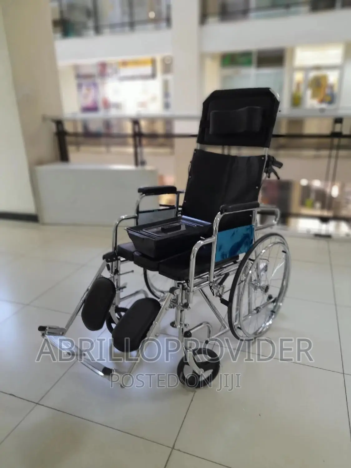 T9 Multifunctional Commode Wheelchair:Reclining #Wheelchair
