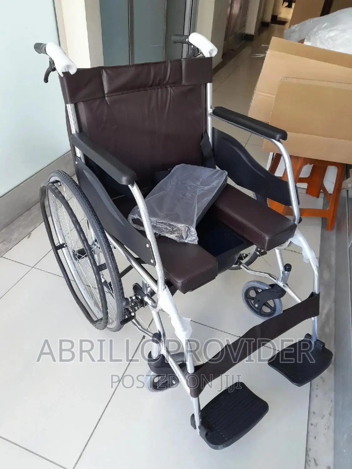 Popo+Commode+Toilet-Wheelchair*Wheelchair"Wheelchairባለ ፖፖ