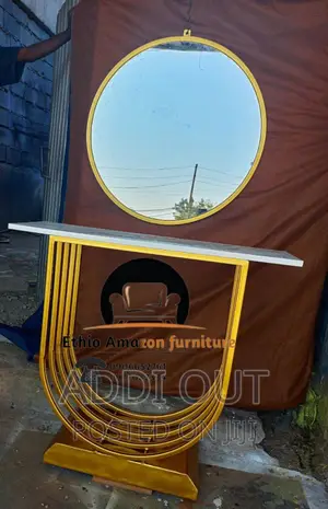 Photo - Side Table With Mirror