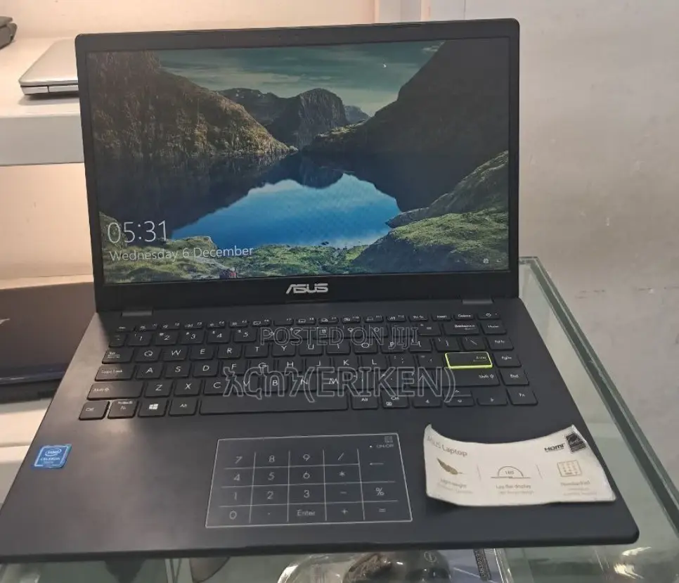 New Laptop Asus VivoBook 15 X505BA 4GB Intel Celeron SSD 60GB