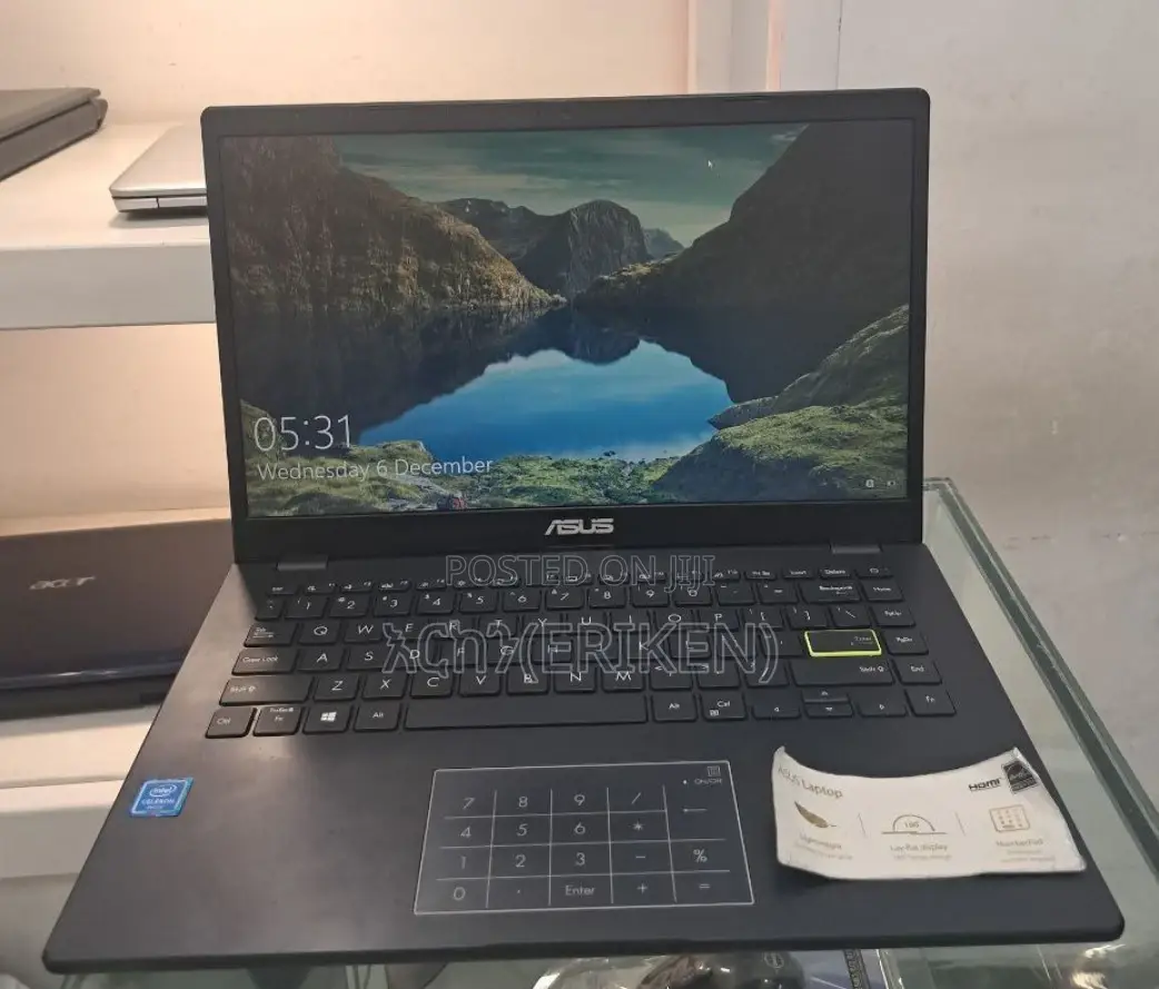 New Laptop Asus VivoBook 15 X505BA 4GB Intel Celeron SSD 60GB