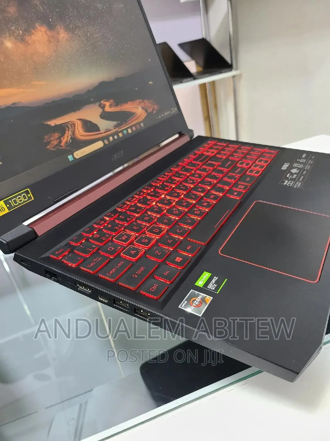 New Laptop Acer NITRO 5 16GB AMD Ryzen 7 HDD+SSD 1T