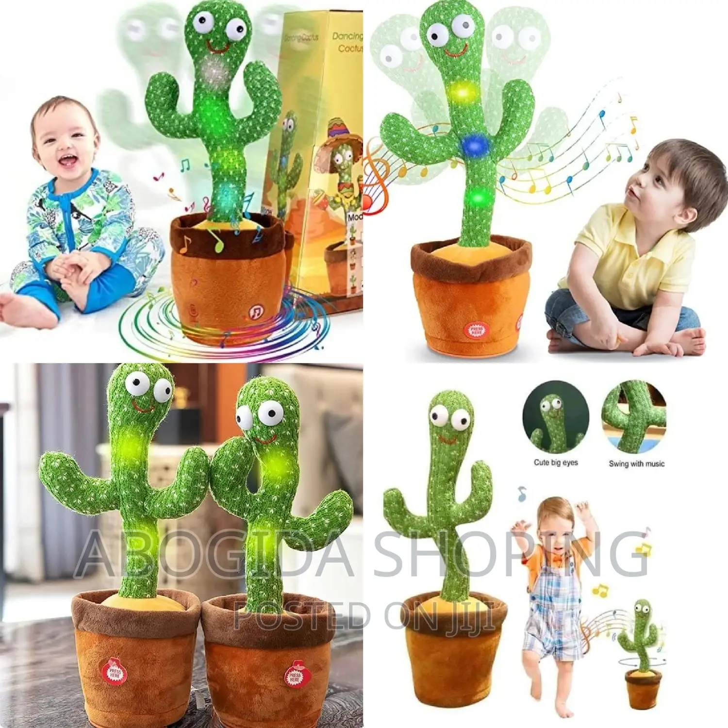 Dancing Cactus Toy