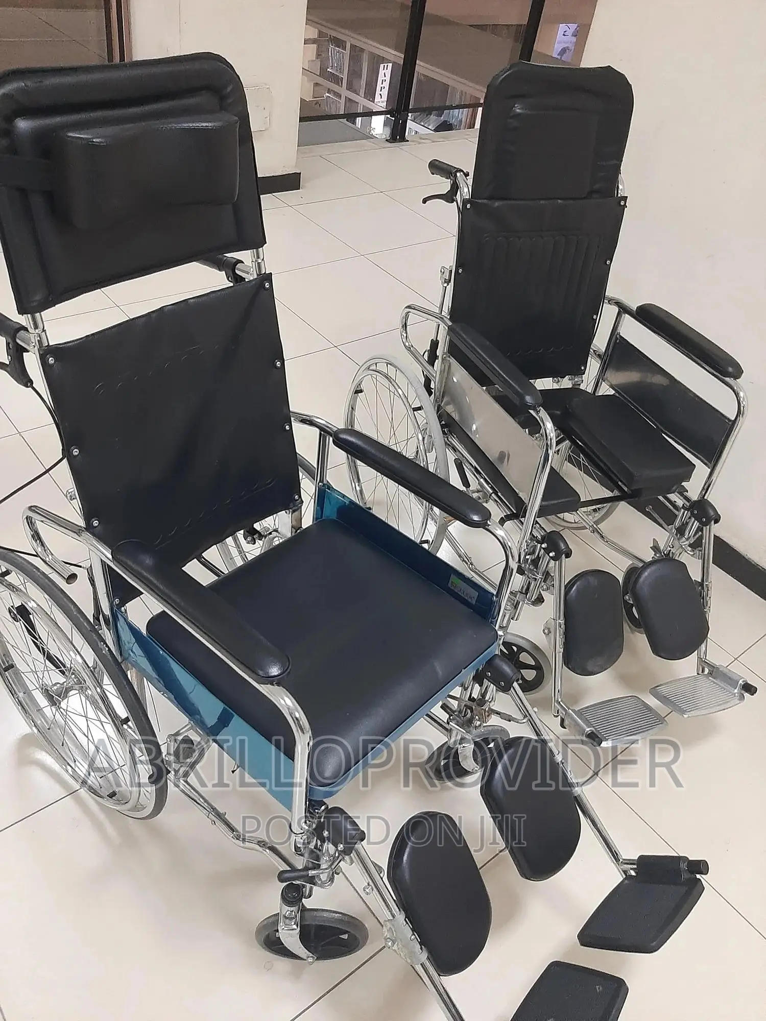 NEW~Commode~Reclining~Wheelchair^Wheelchair^Wheelchair^Potty