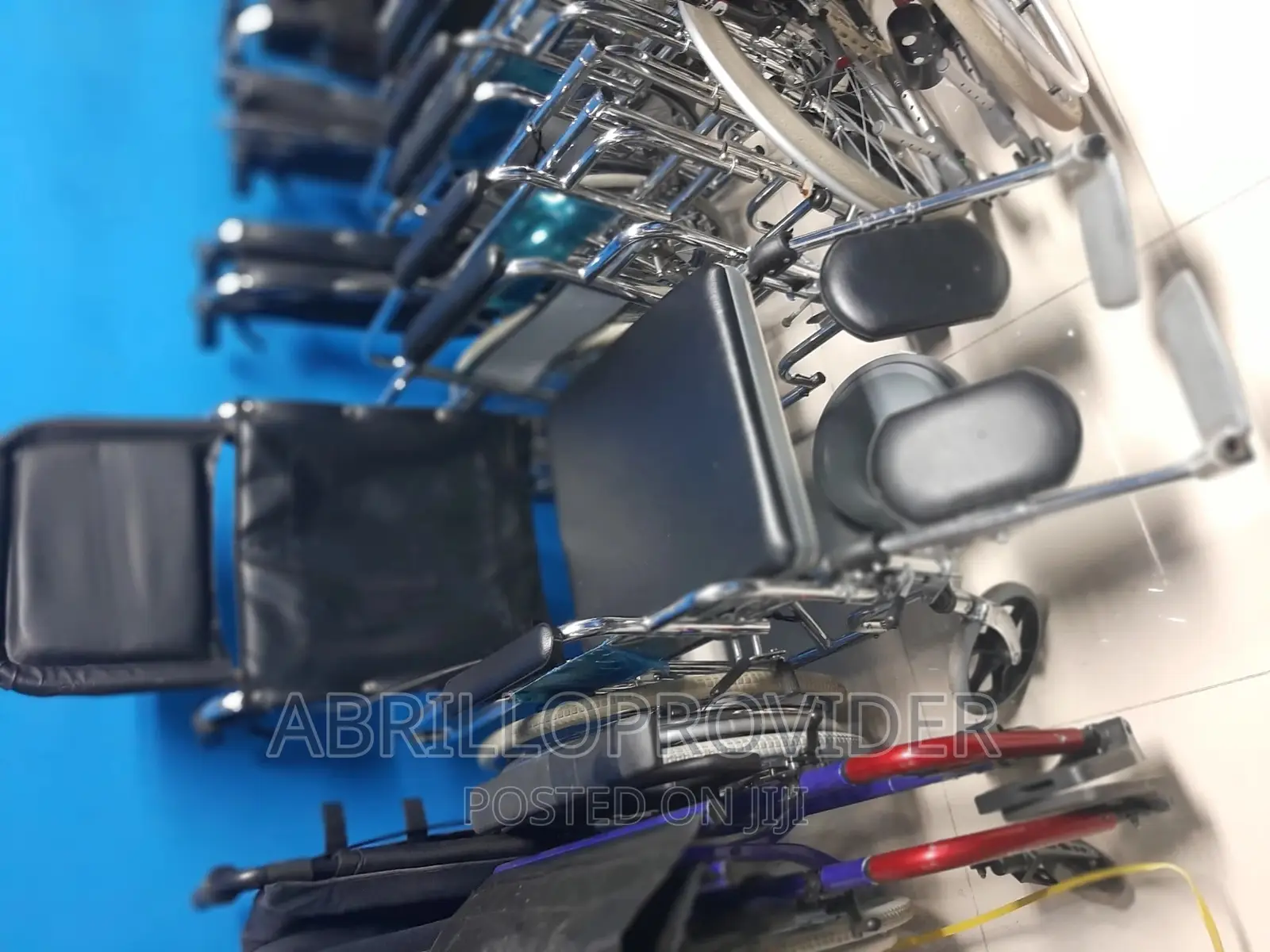 Used Reclining Commode Aluminium Wheelchair^Wheelchair*Potty