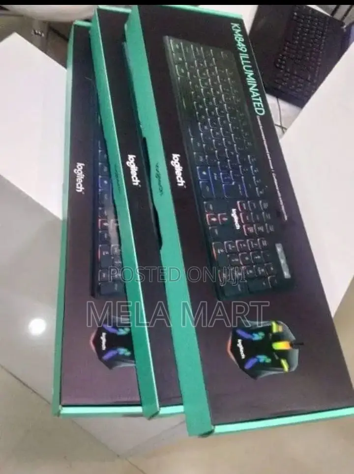 Gaming Keyboard and Mouse RGB Keyboard and Mouse ጌሚንግ ኪቦርድ