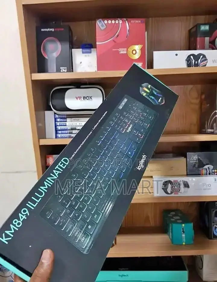 Gaming Keyboard and Mouse RGB Keyboard and Mouse ጌሚንግ ኪቦርድ