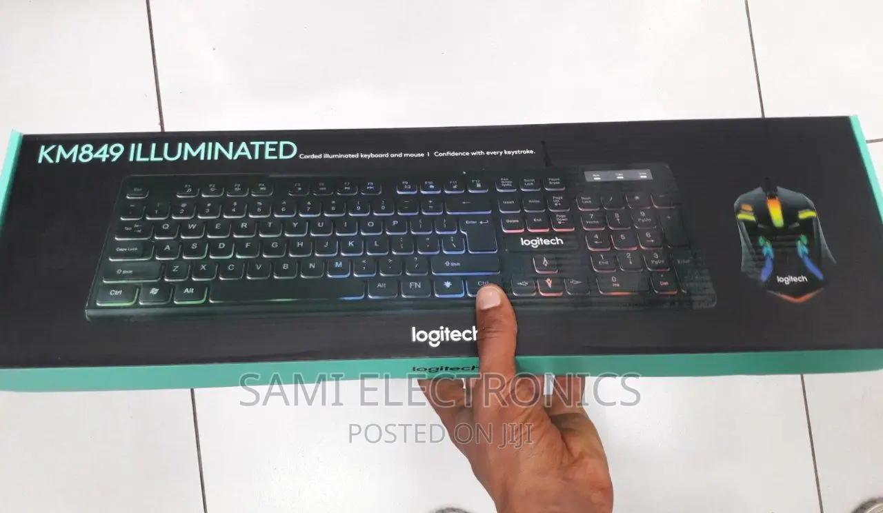 Gaming Keyboard and Mouse RGB Keyboard and Mouse ጌሚንግ ኪቦርድ