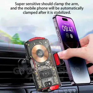 C10 Car Charger Punk Style Design Car Wireless Charger