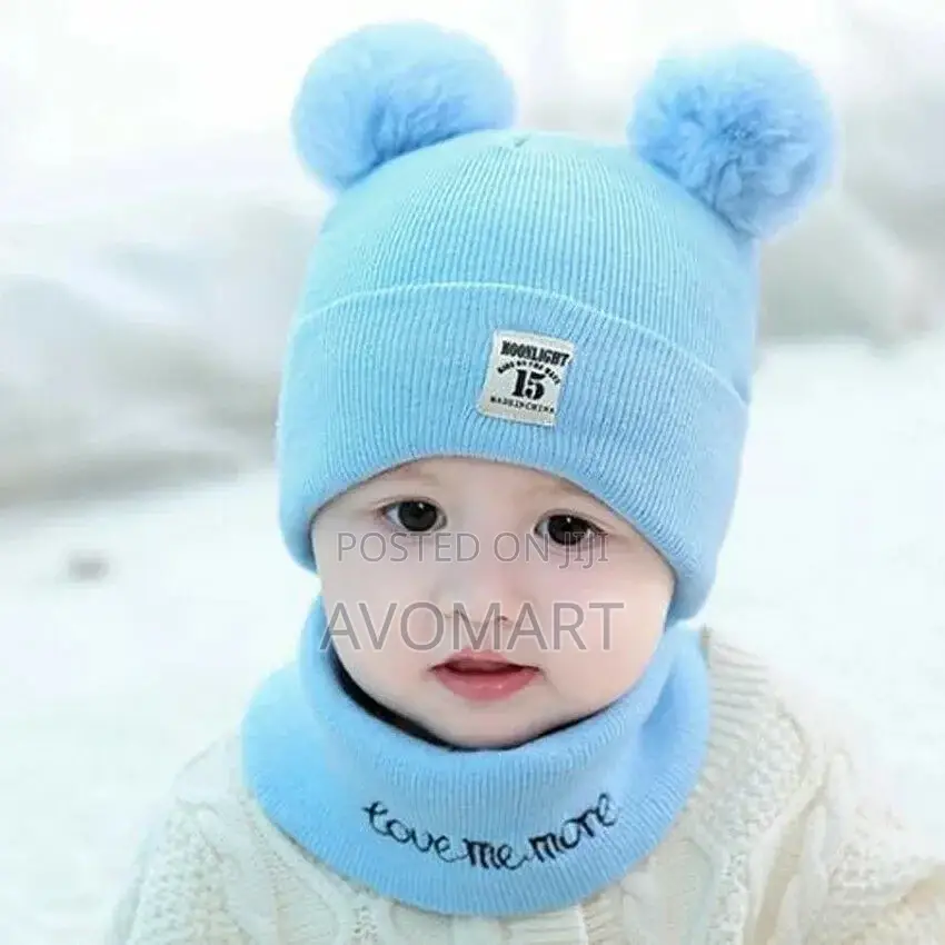Kids Wind Proof Hat and Scarf