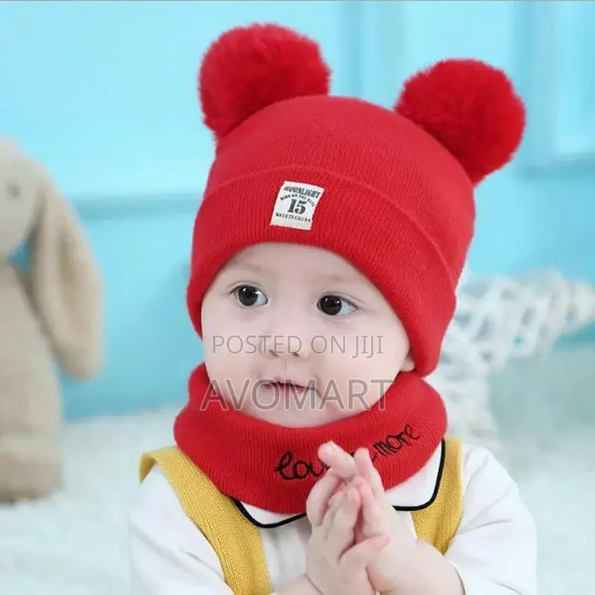 Kids Wind Proof Hat and Scarf