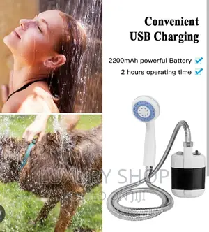 Photo - Portable Charger Shower for Outdoor