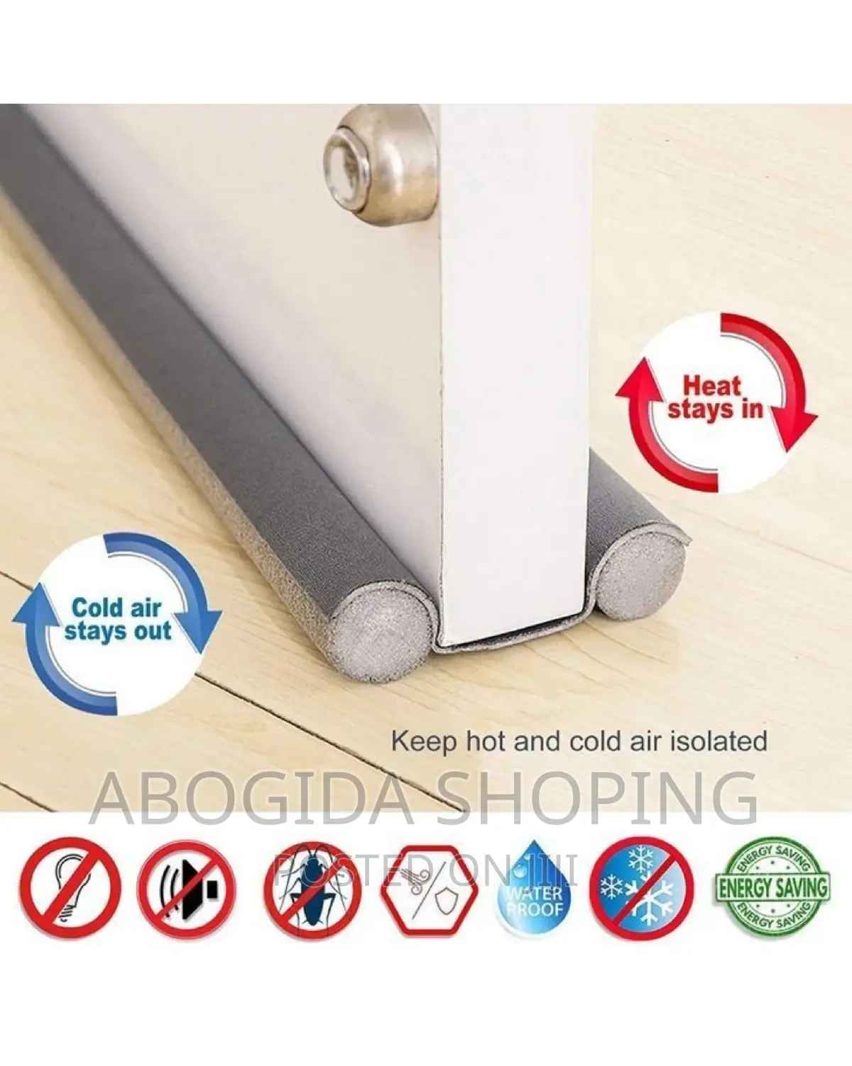 Door Bottom Seal Strip Stopper