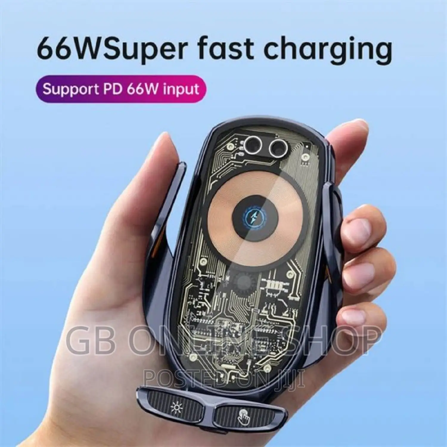 2023 New V6 High Quality Fast Wireless Phone Charger 66W