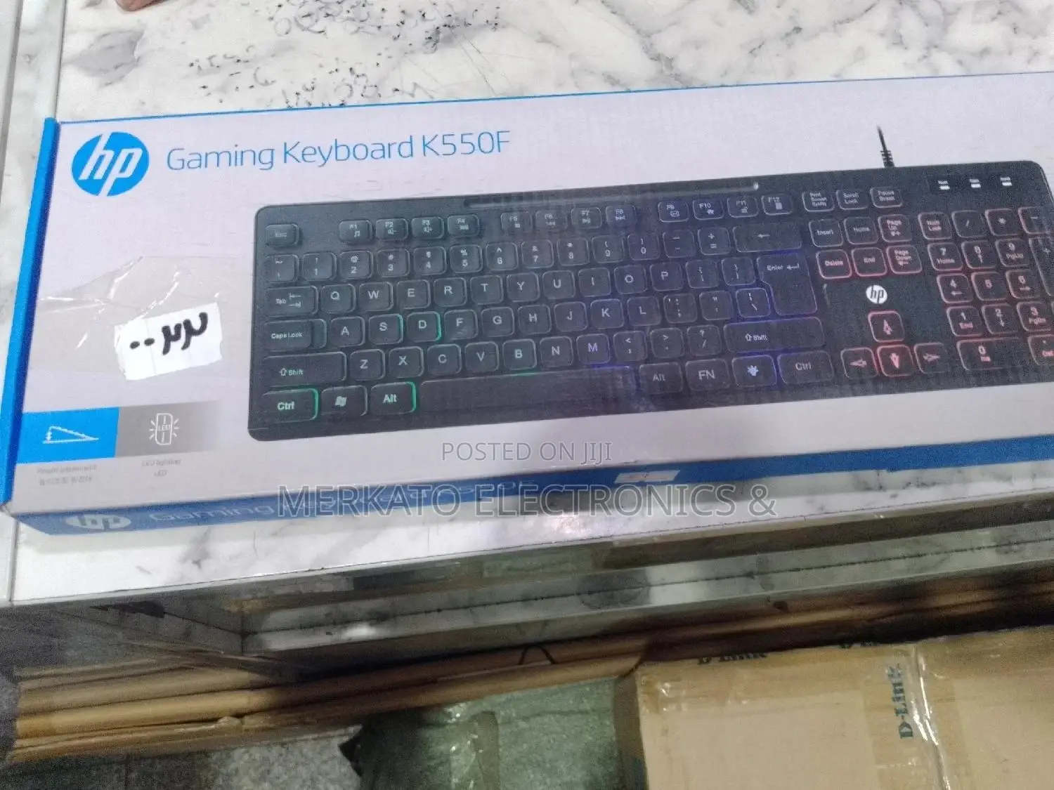 Hp Gaming Keyboard K550f | Quality
