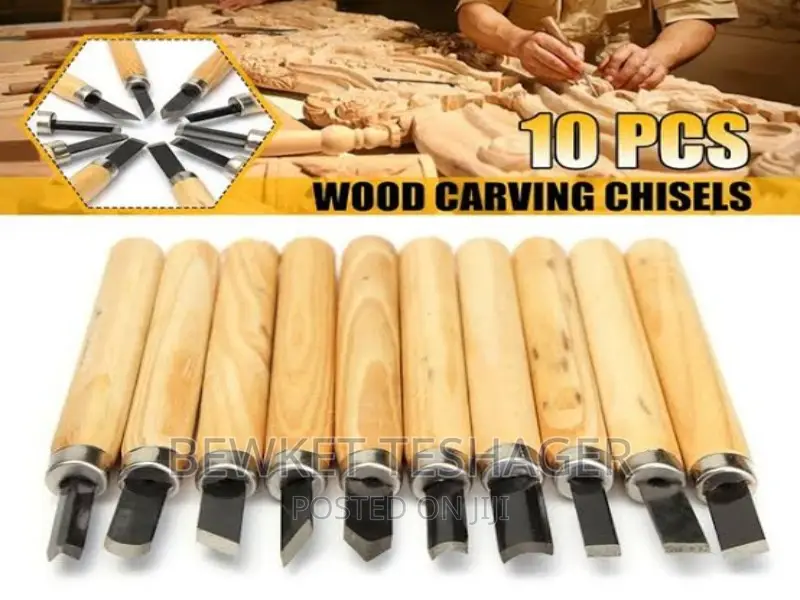 10 PCS Wood Carving Chisel Set