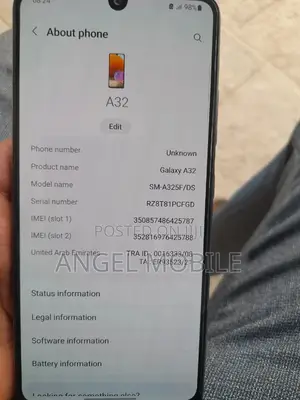 New Samsung Galaxy A32 128 GB Black