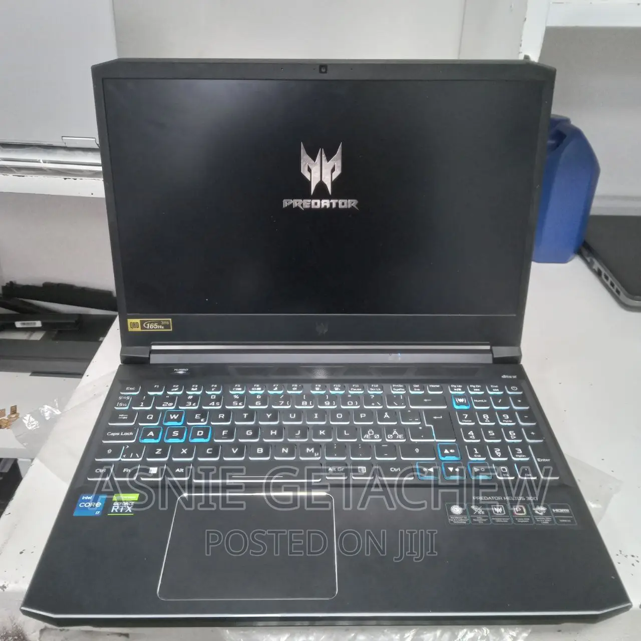 New Laptop Acer Predator Helios 300 32GB Intel Core I7 SSD 1T