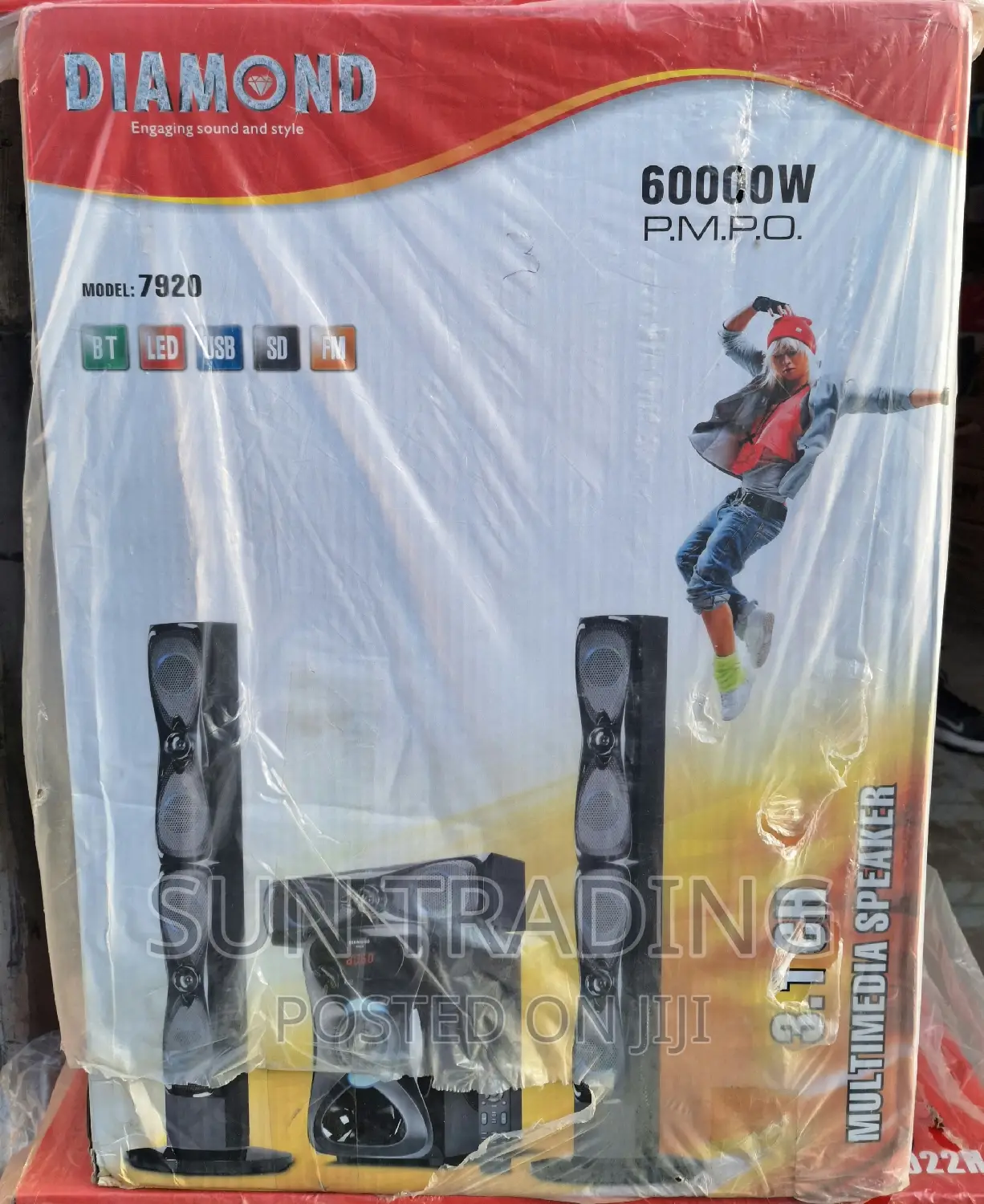 Diamond 3.1 Home Theatre Speaker in Addis Ketema Audio & Music