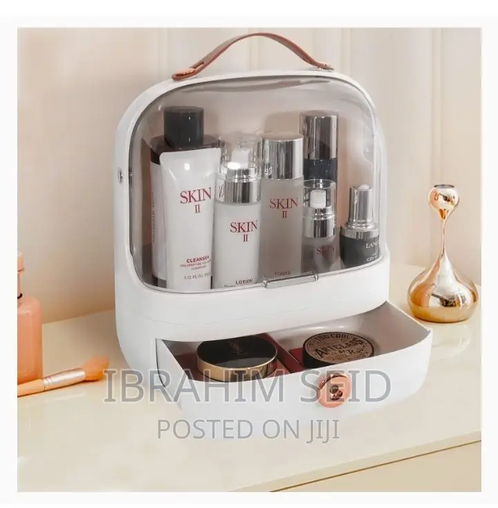 White Makeup Storage Box