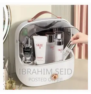 White Makeup Storage Box