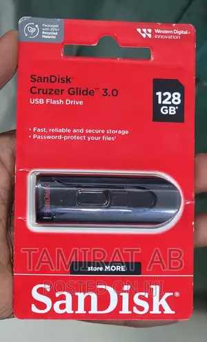 Sandisk 128gb Cruzer Glide Usb3.0 Flash Pen Drive-(Sdcz600)