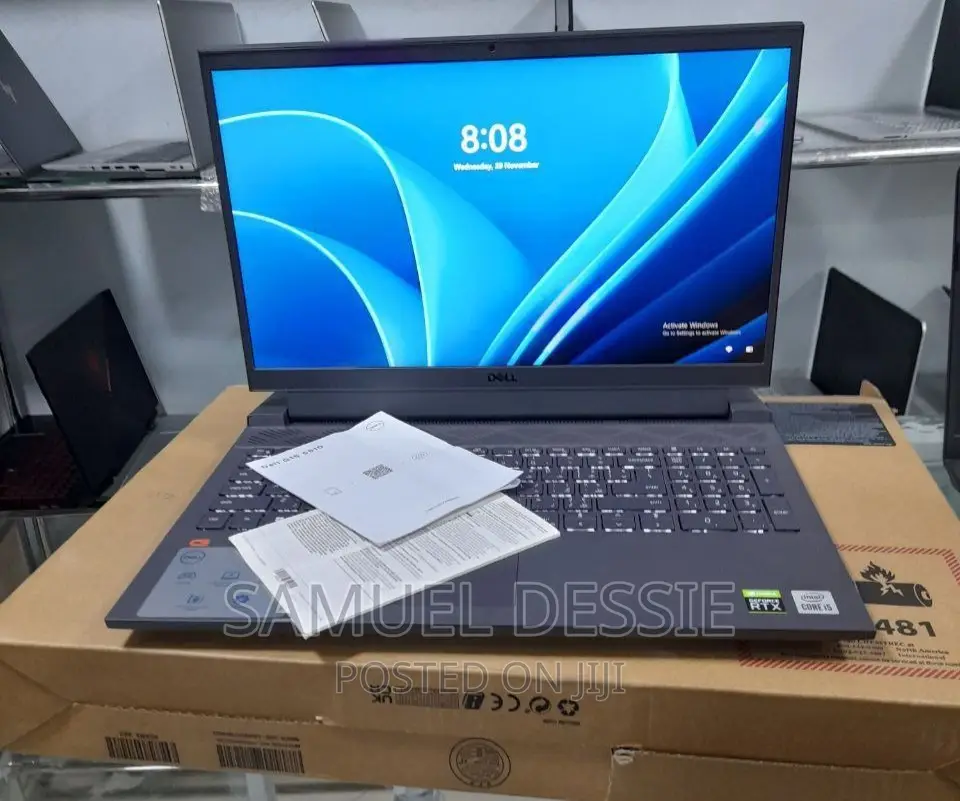 New Laptop Dell G15 5511 8GB Intel Core I5 SSD 512GB