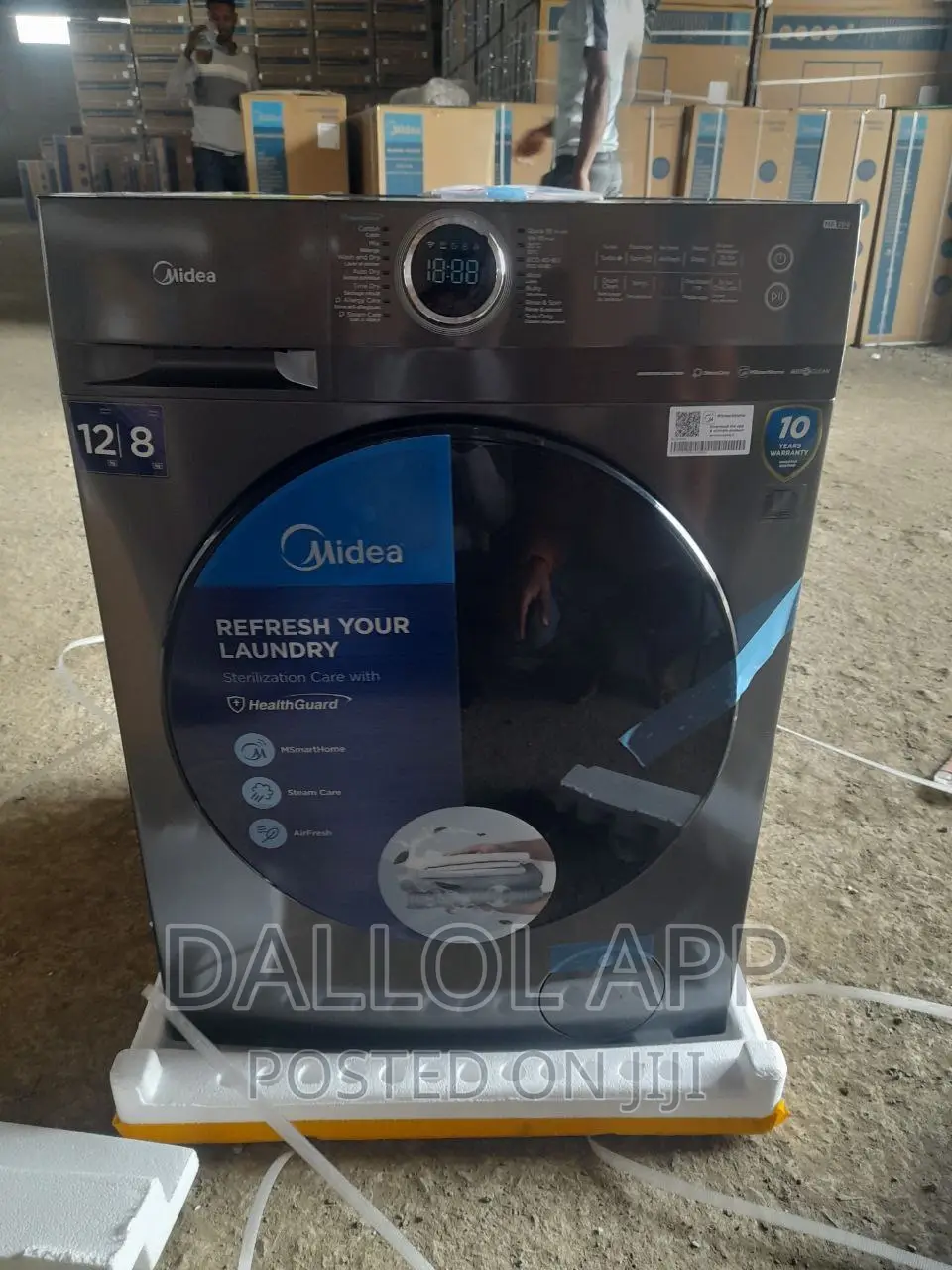 Midea 12/8 Kg Washer Dryer Fully Automatic Washing Machine