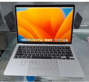 New Laptop Apple MacBook Air 2020 M1 8GB Apple M1 SSD 256GB