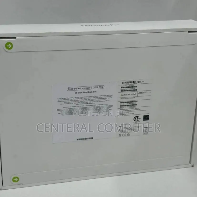 New Laptop Apple MacBook Pro 2023 M3 14-Inch 8GB Apple M3 Pro SSD 1T