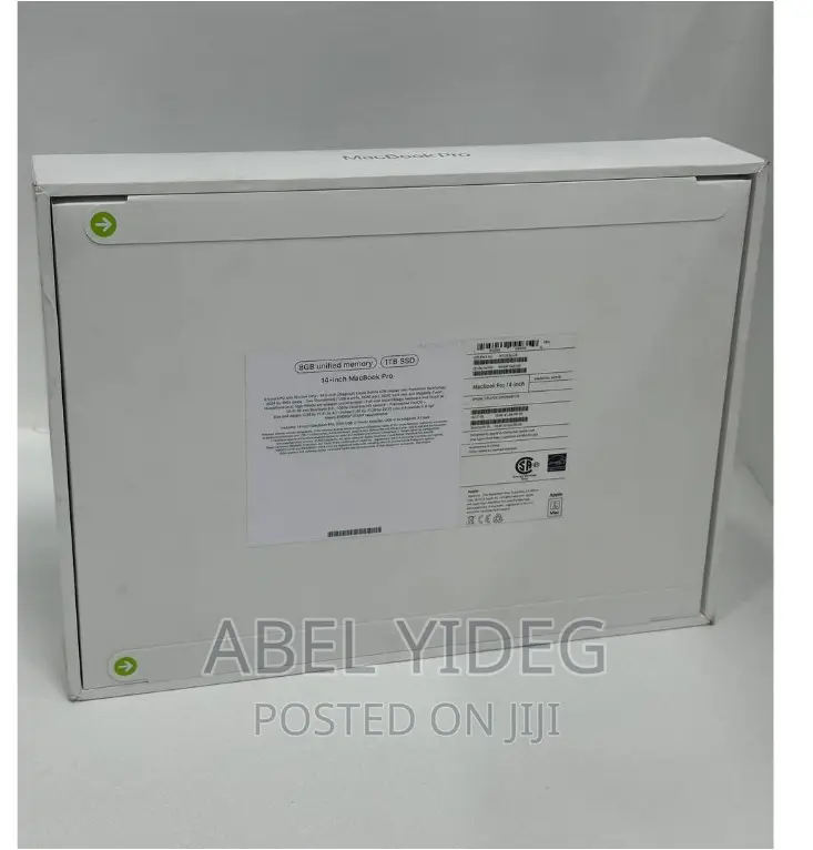 New Laptop Apple MacBook Pro 2023 M3 14-Inch 8GB Apple M3 SSD 1T