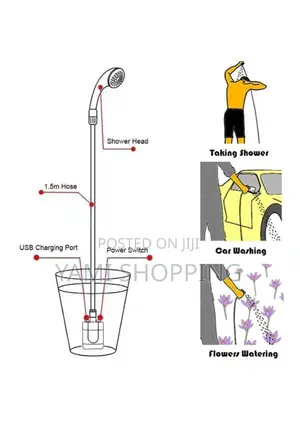  Portable Outdoor Shower Pump