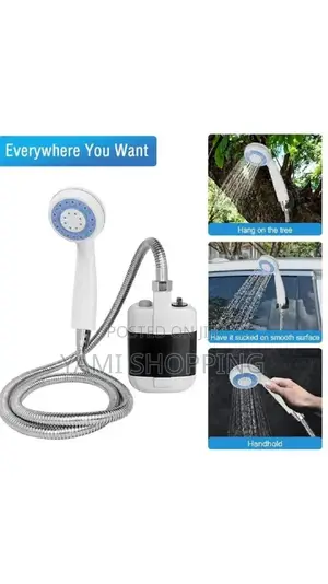 Photo - Portable Outdoor Shower Pump